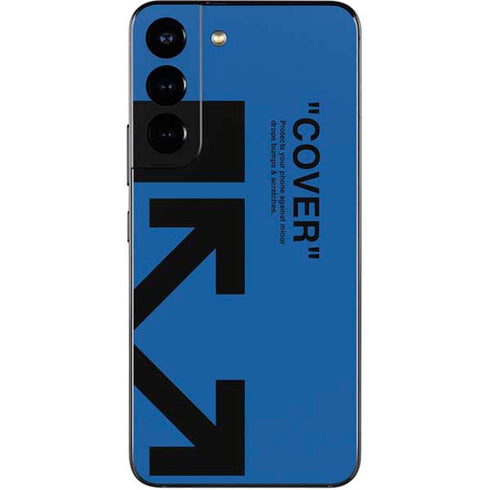 Black and Blue Arrows Galaxy S22 Skin